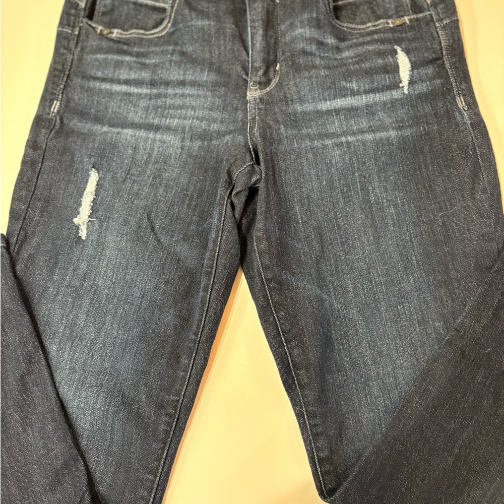 Democracy Ab Solution Dark Blue Skinny Jeans Size 8